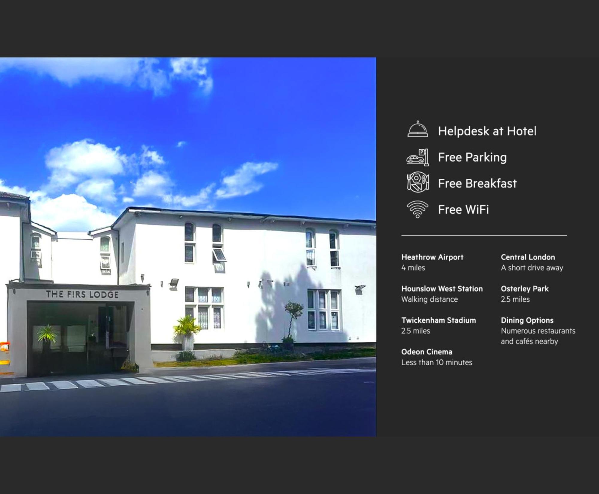Oyo Firs Lodge London Heathrow Hounslow Exterior foto